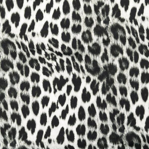 Stoffdesign Leo Grau – French Terry geraut